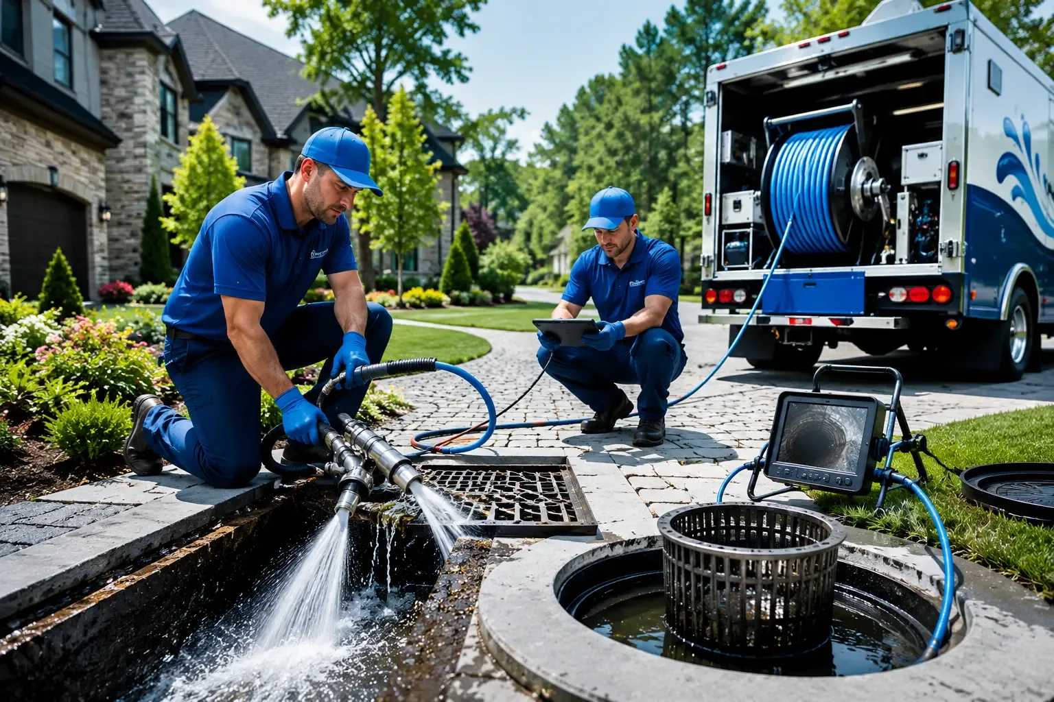 Local outdoor drain cleaning professionals in Fairfield, VT